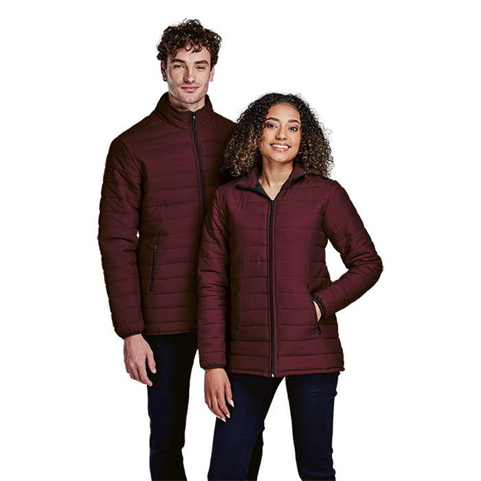 Build-a-Jacket - Ladies Puffer Jacket - Maroon