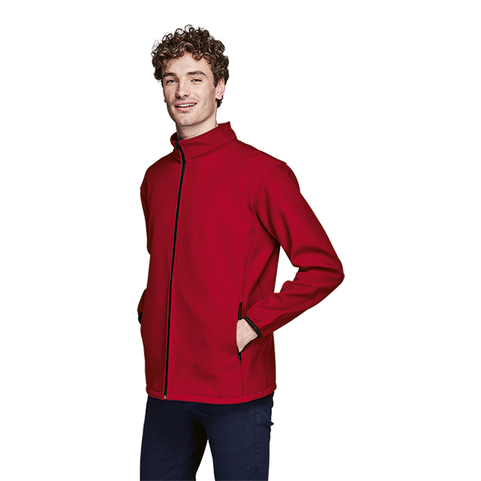 Build-a-Jacket - Mens Softshell Jacket - Red