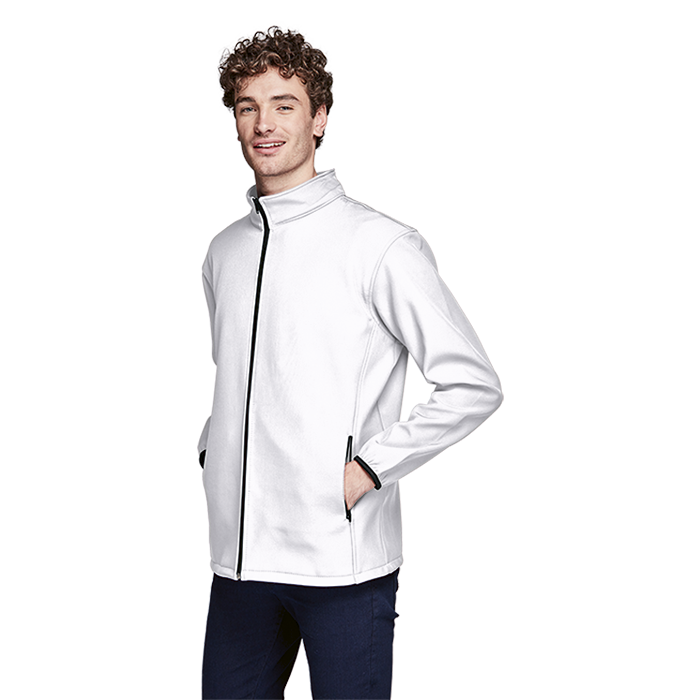 Build-a-Jacket - Mens Softshell Jacket - White