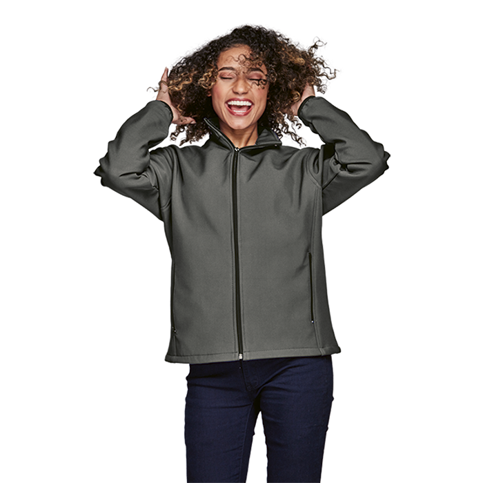 Build-a-Jacket - Ladies Softshell Jacket - Charcoal