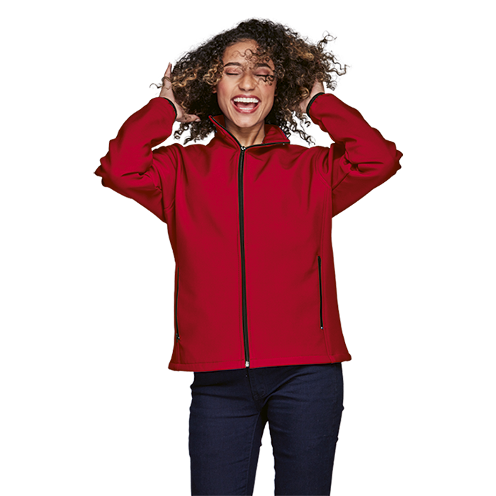Build-a-Jacket - Ladies Softshell Jacket - Red