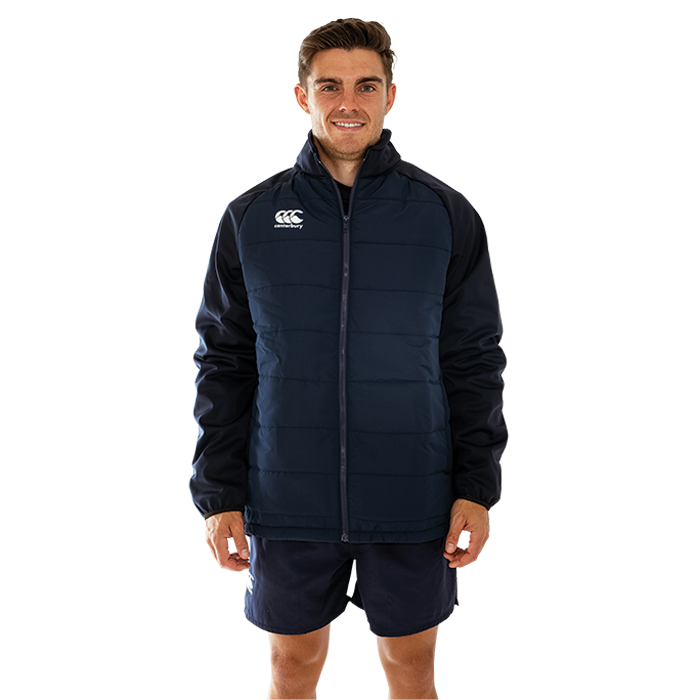 Canterbury Puffer Hybrid Jacket - Navy