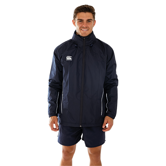 Canterbury Team Full Zip Rain Jacket - Navy