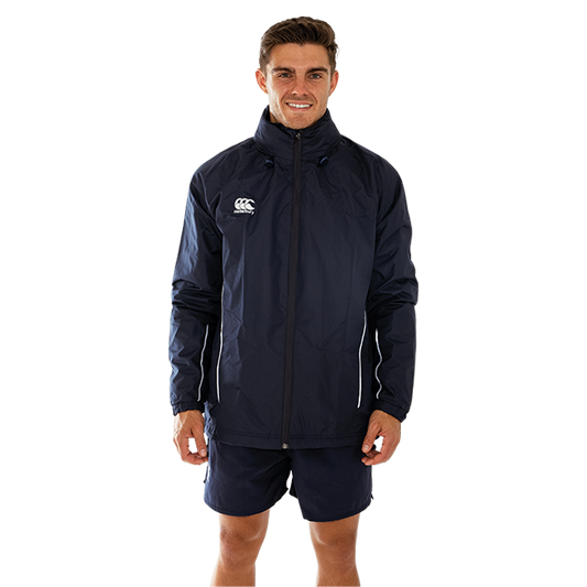Canterbury Team Full Zip Rain Jacket - Navy