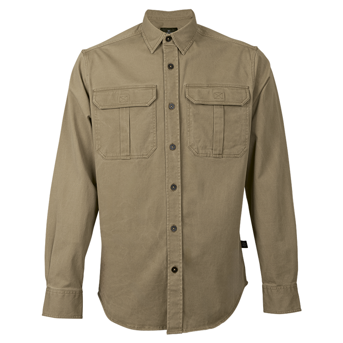 Heritage Double Pocket Shacket - Khaki