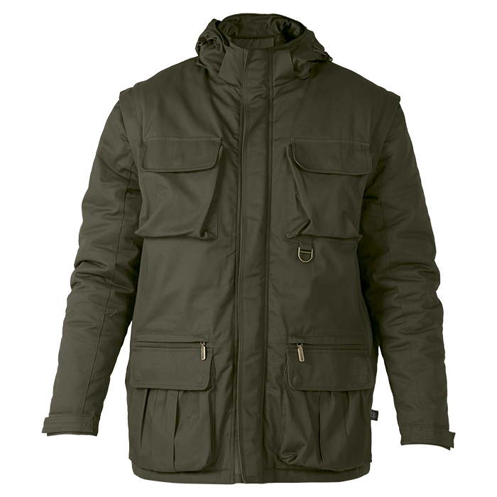 Heritage 2-In-1 Hunters Jacket Mens - Olive