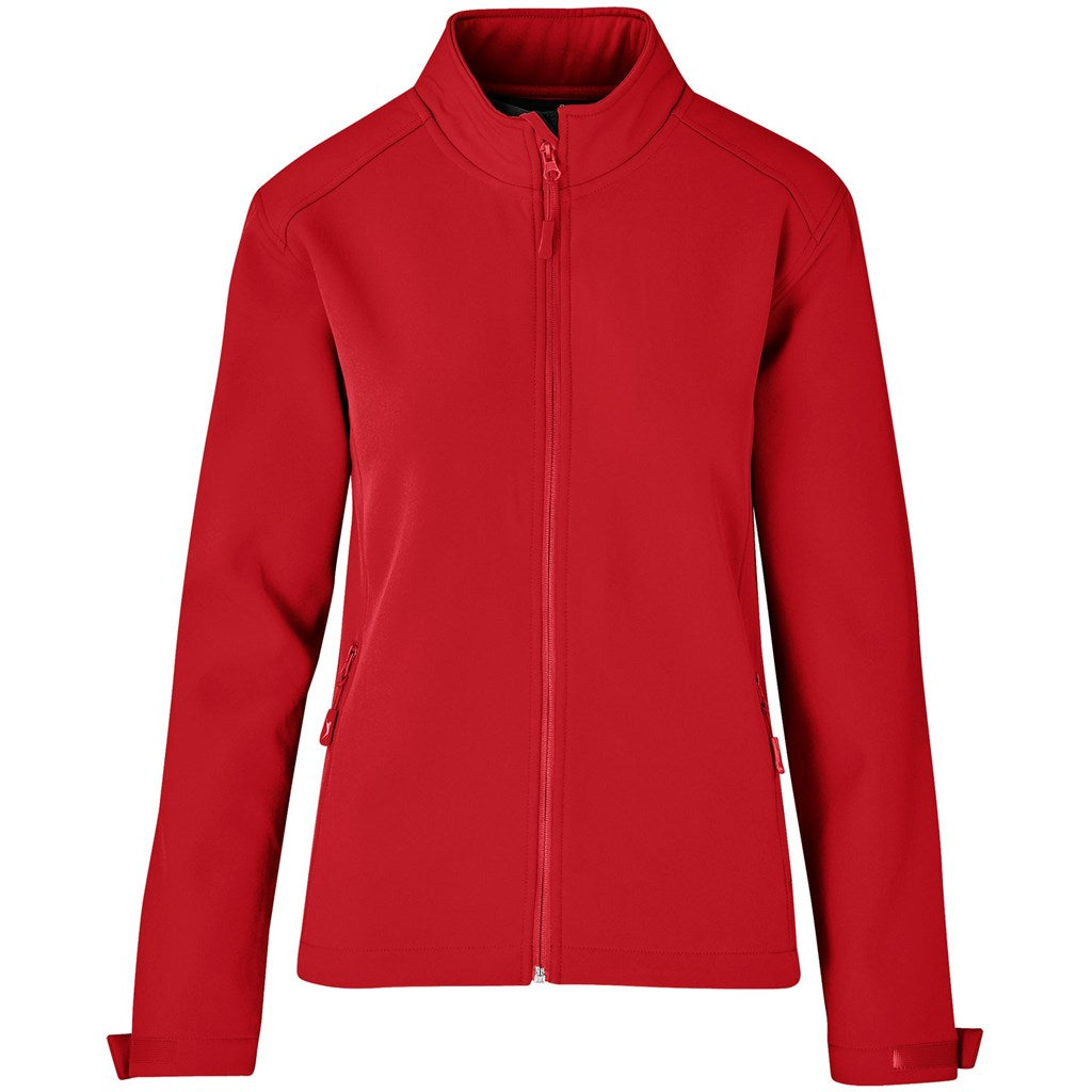 Ladies Nagano Softshell Jacket - RED