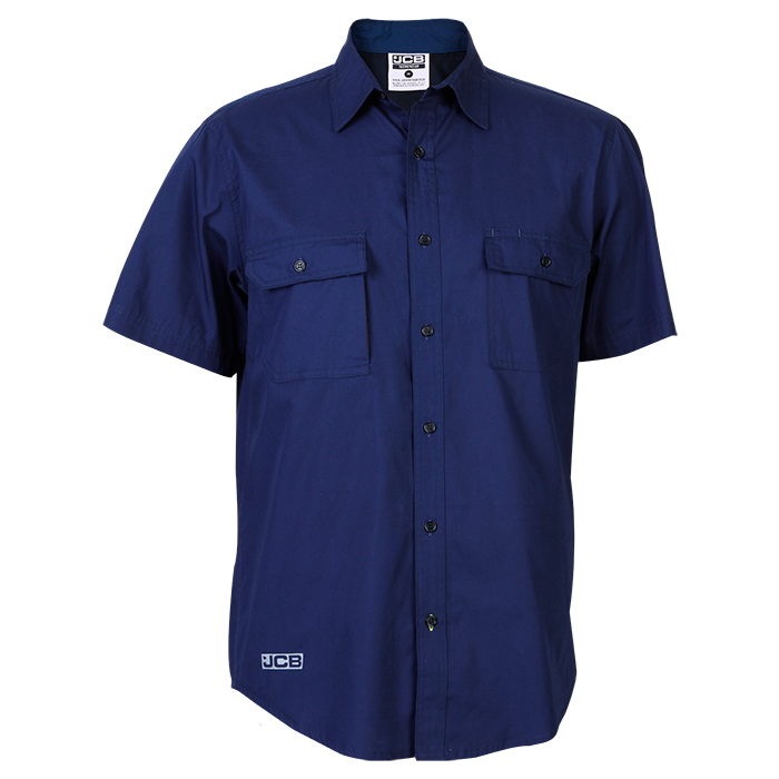 JCB Performance Vented Shirt - Navy