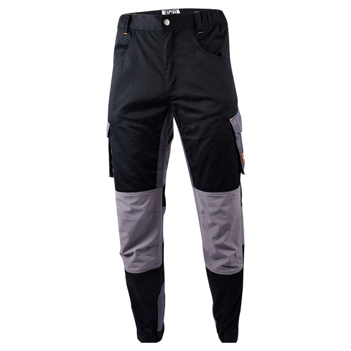 JCB Stretch Tech Trousers - Black/Grey
