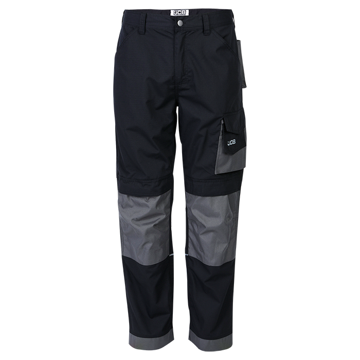 JCB Technical Work Trouser - Black/Grey