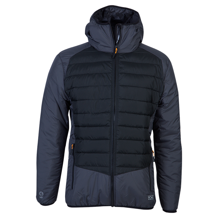 JCB Geotherm Padded Jacket - Grey/Black