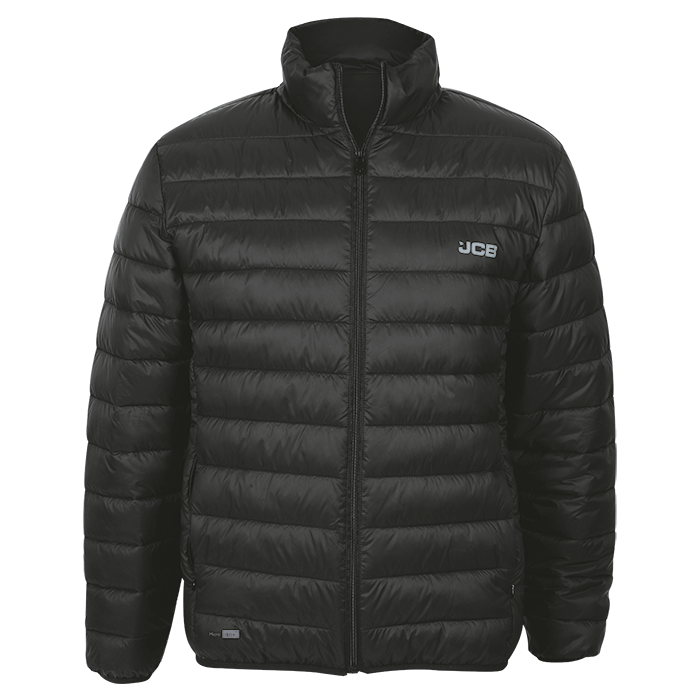 JCB Micro Lite Puffer Jacket - Black