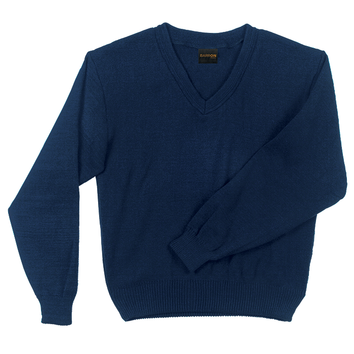 Basic Jersey Long Sleeve Mens - Navy