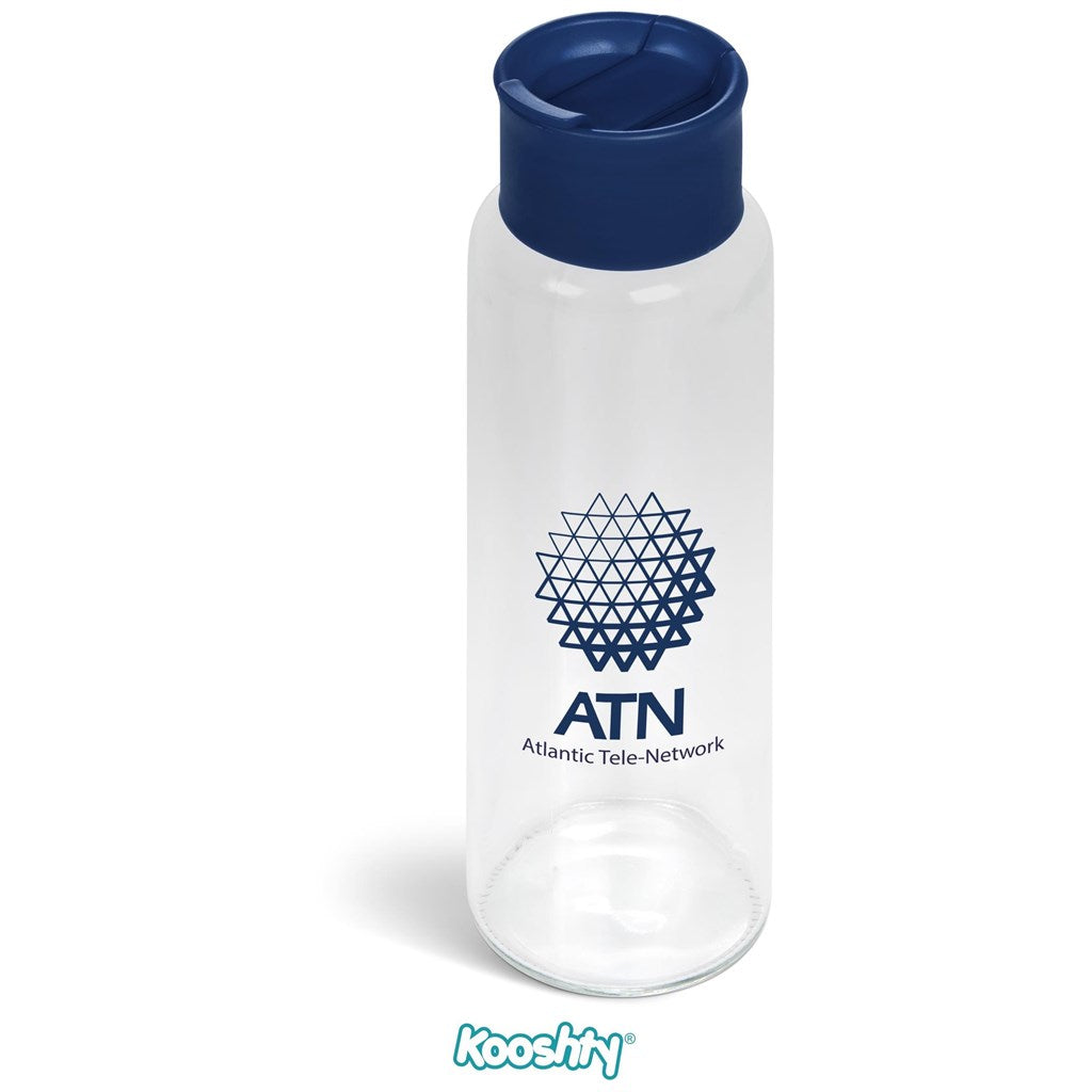 Kooshty Boost Glass Water Bottle - 700ml - NAVY