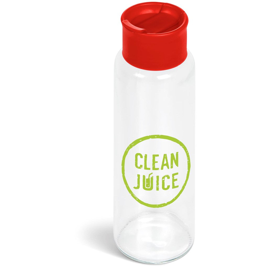 Kooshty Boost Glass Water Bottle - 700ml - RED