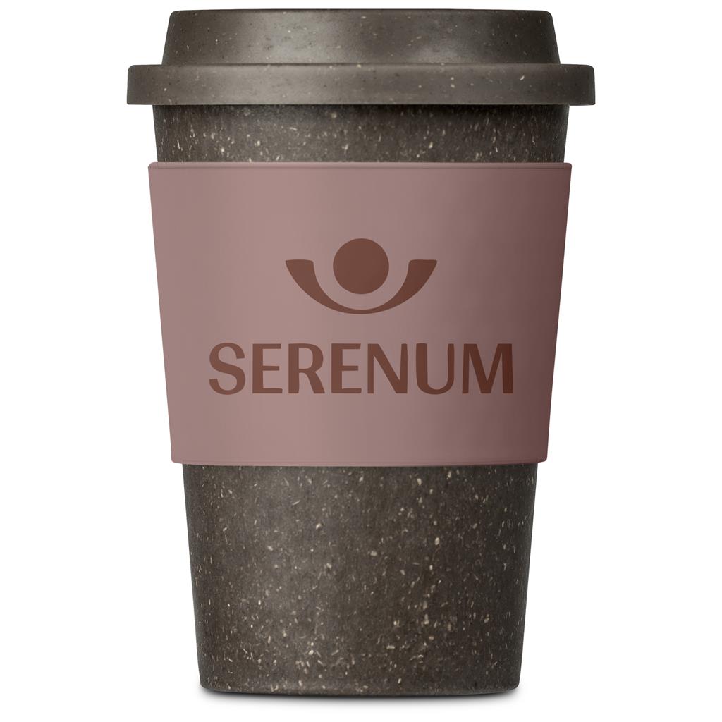 Kooshty Brown Bean Plastic Double-Wall Tumbler – 400ml - NUDE