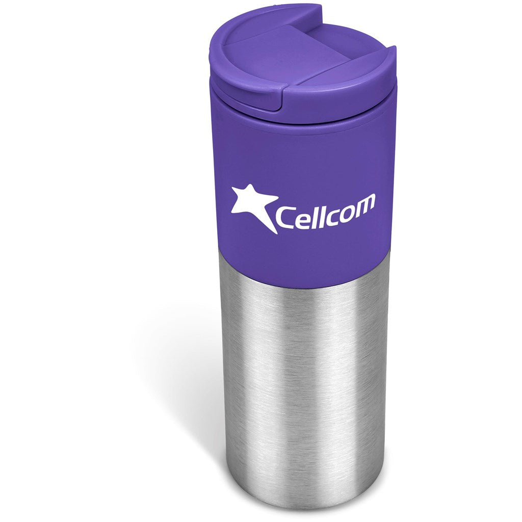 Kooshty Typhoon Stainless Steel & Plastic Double-Wall Tumbler - 450ml - PURPLE