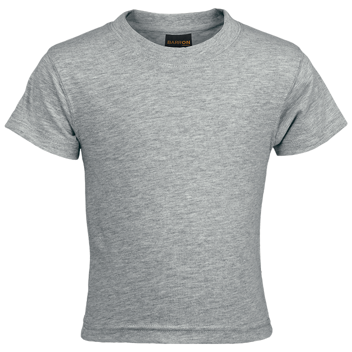 145g Crew Neck T-Shirt Kiddies - Dark Grey