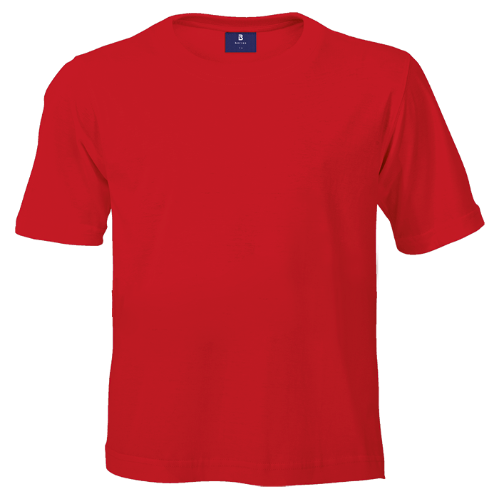 145g Crew Neck T-Shirt Kiddies - True Red