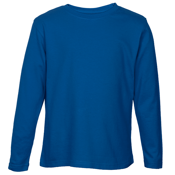 145g Long Sleeve T-Shirt Kiddies - Royal