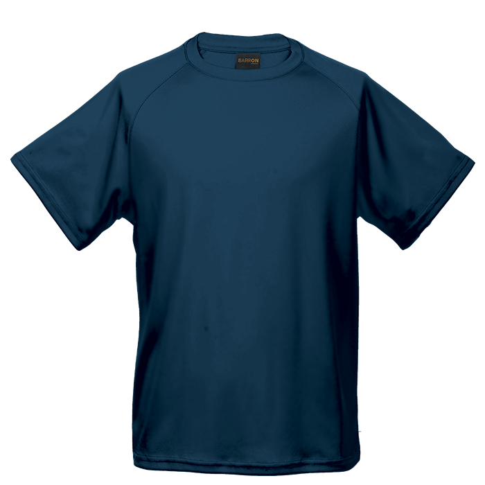 135g Polyester T-Shirt Kiddies - Navy