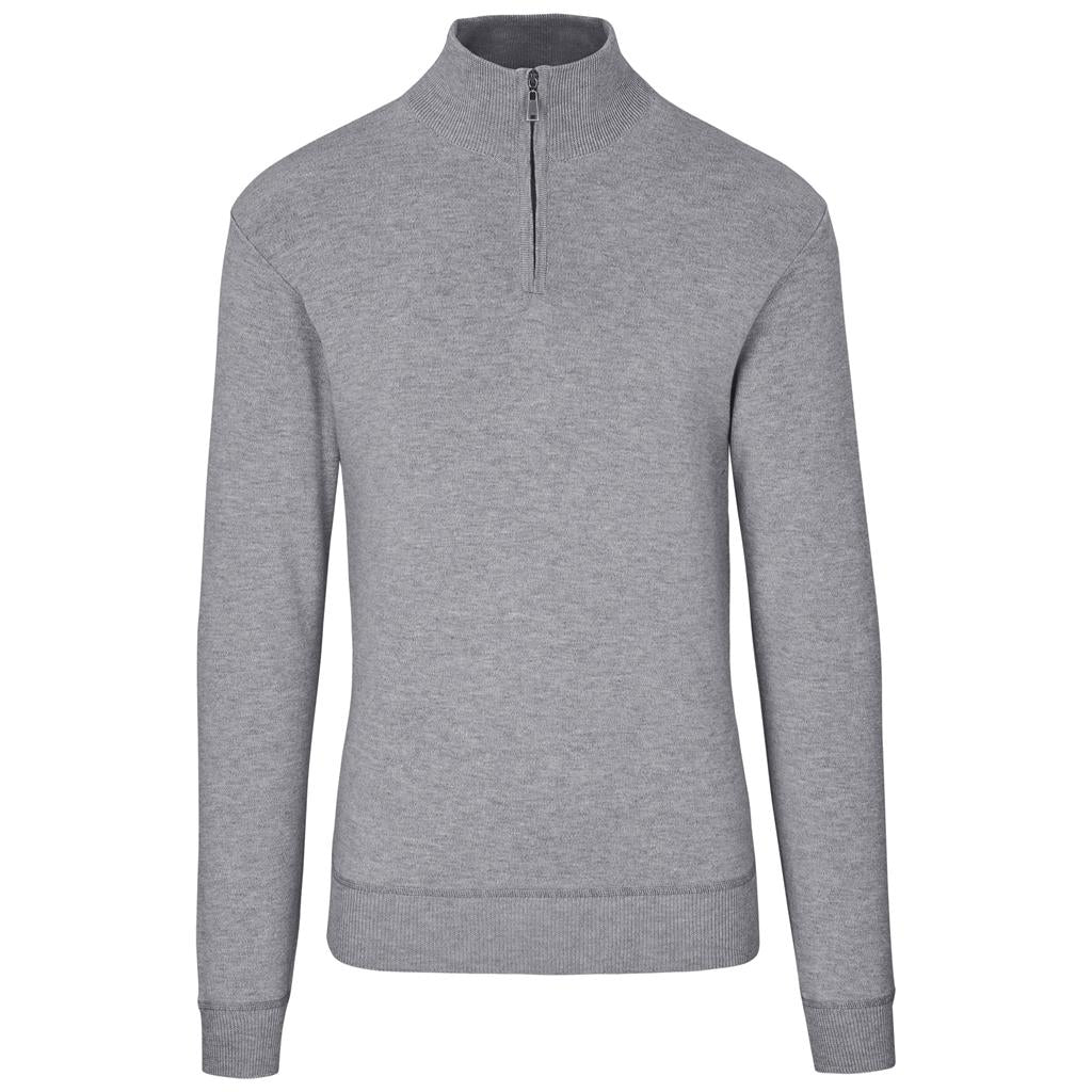 Mens 1/4 Zip Quantum Low Pill Jersey - GREY