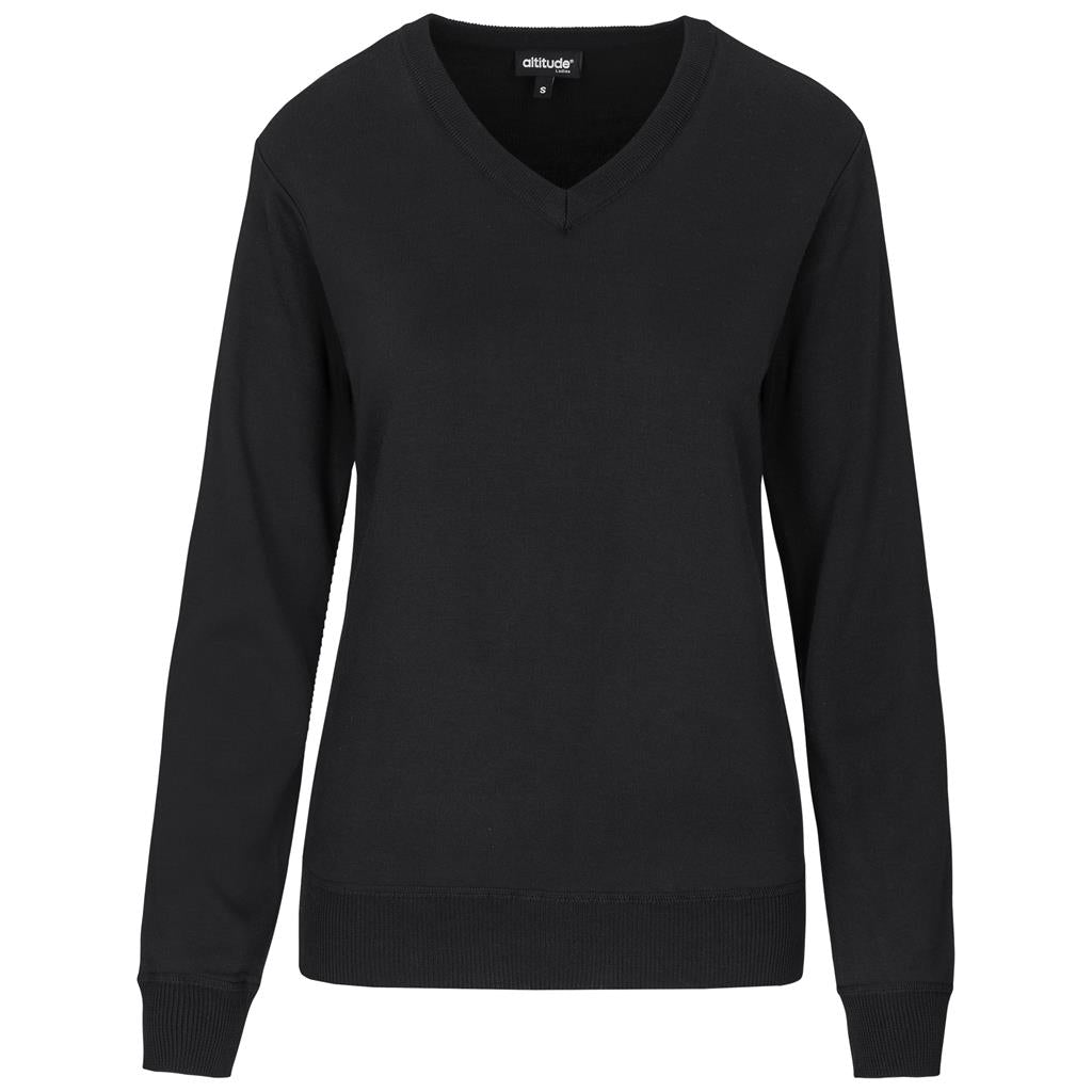 Ladies Long Sleeve Meta Low Pill Jersey - BLACK