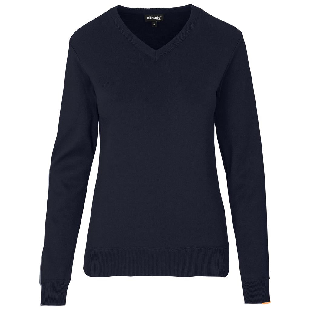 Ladies Long Sleeve Meta Low Pill Jersey - NAVY