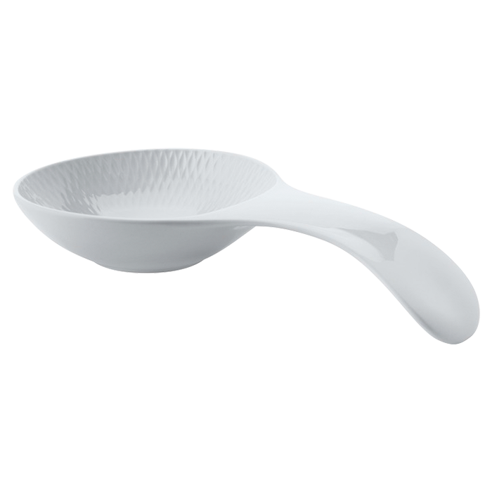 White Basics Diamonds Spoon Rest - White