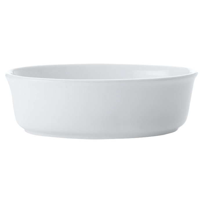 White Basics Pie Dish Oval - White