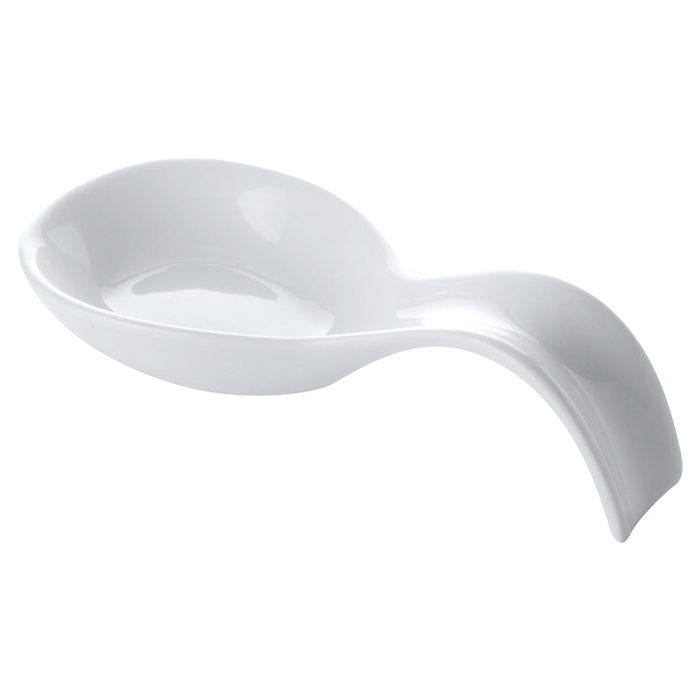 White Basics Spoon Rest - White