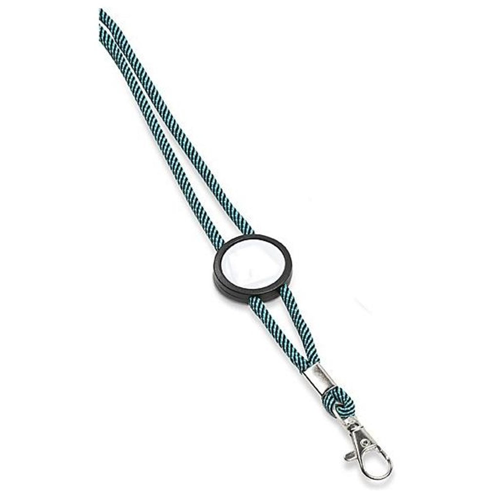 Altitude Candystripe Dome Lanyard - TURQUOISE