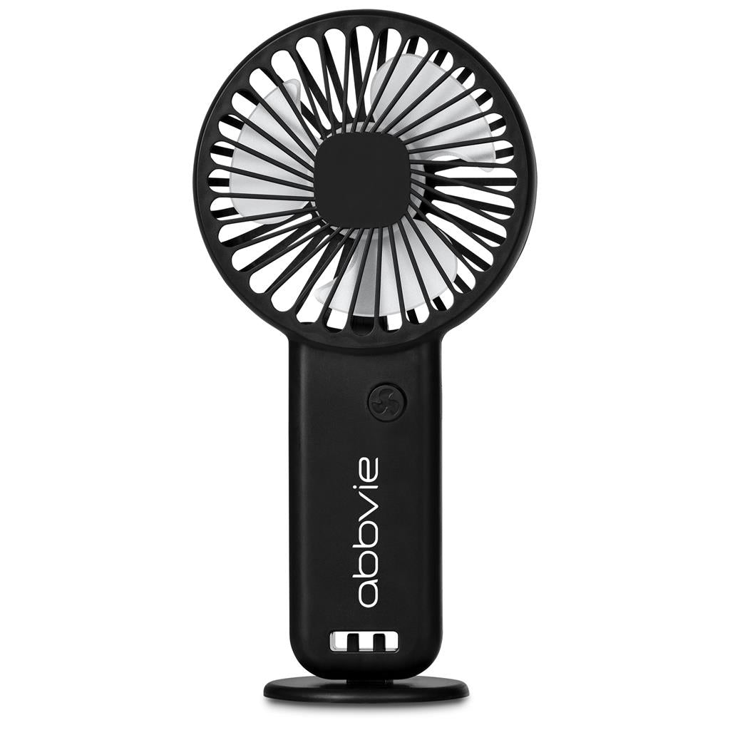 Altitude Celestia Rechargeable Handheld Mini USB Fan - BLACK