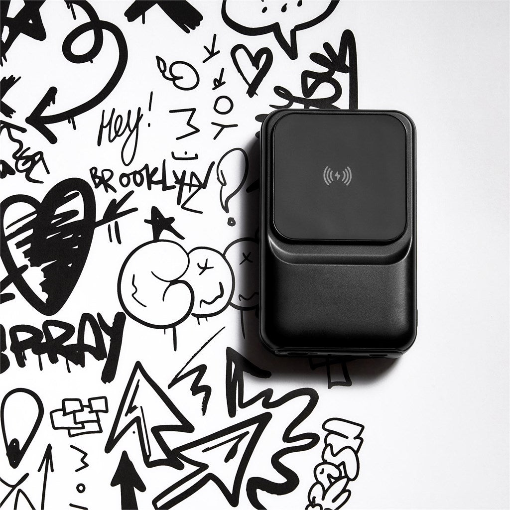 Swiss Cougar Argos Fast Charge 20W Wireless Charging Magnetic Power Bank - 10 000mAh