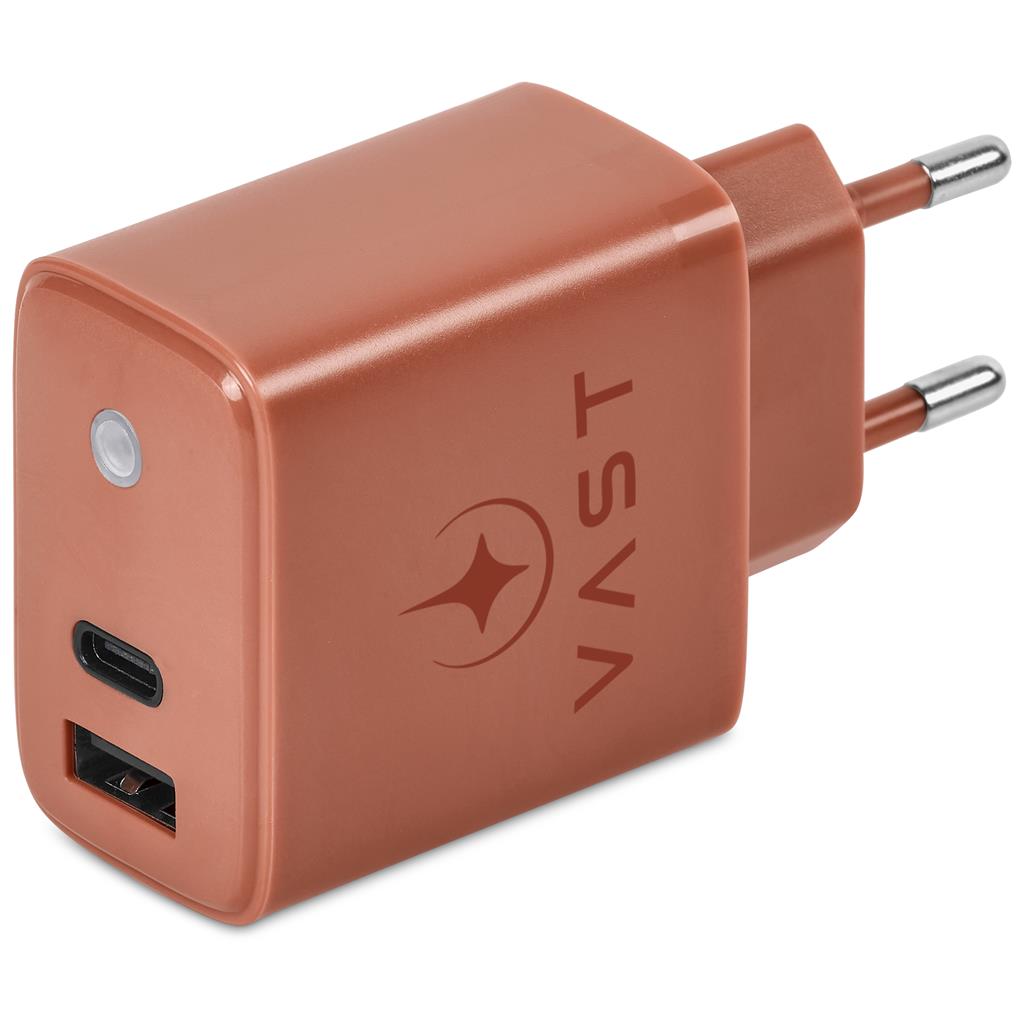 Serendipio Berkshire Fast Wall Charger - BURNT ORANGE
