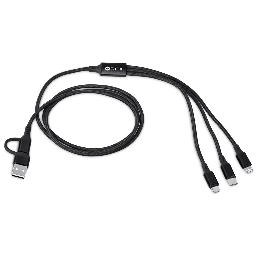 Serendipio Lancashire Fast Charge Multi-Cable - BLACK