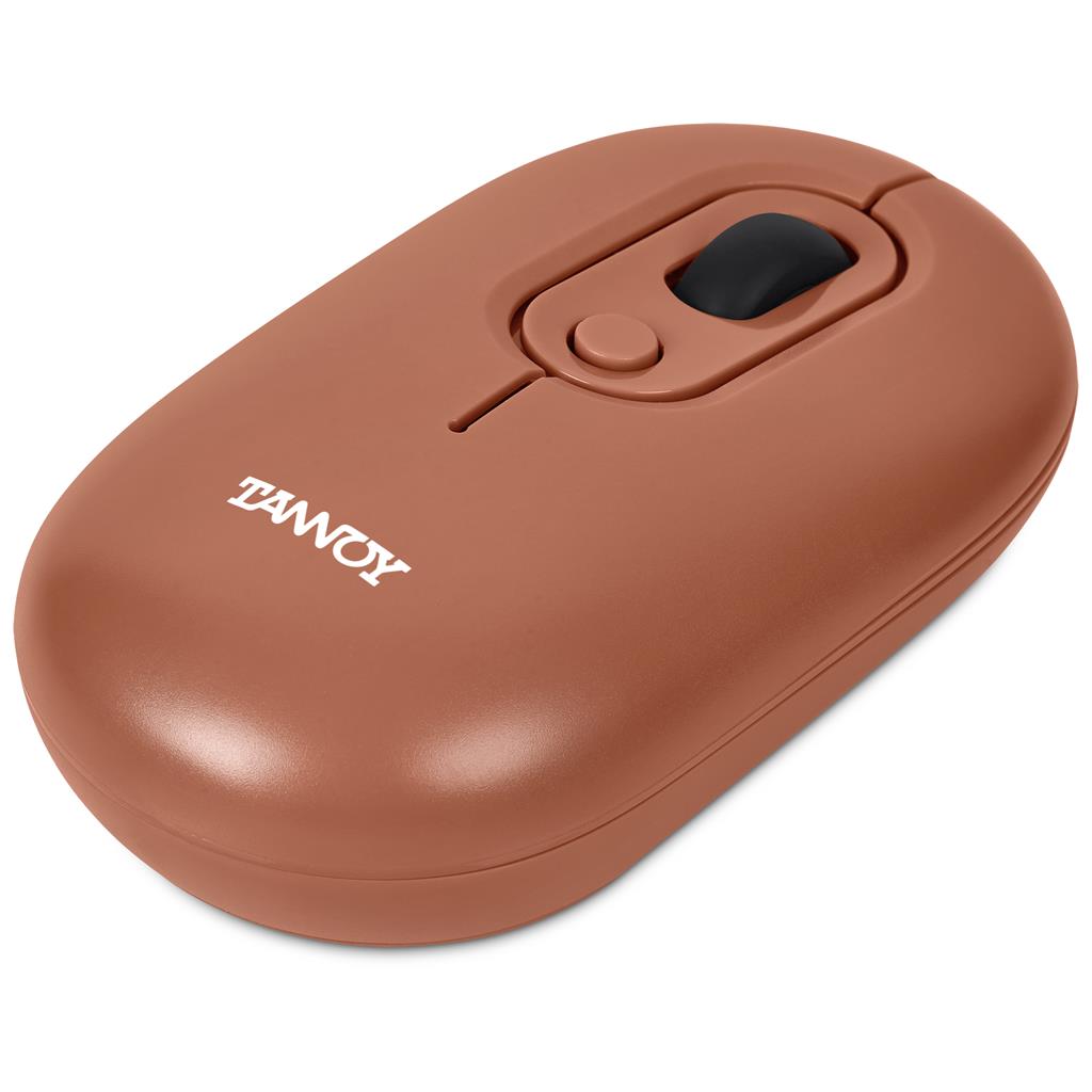 Serendipio Cheshire Wireless Optical Mouse - BURNT ORANGE