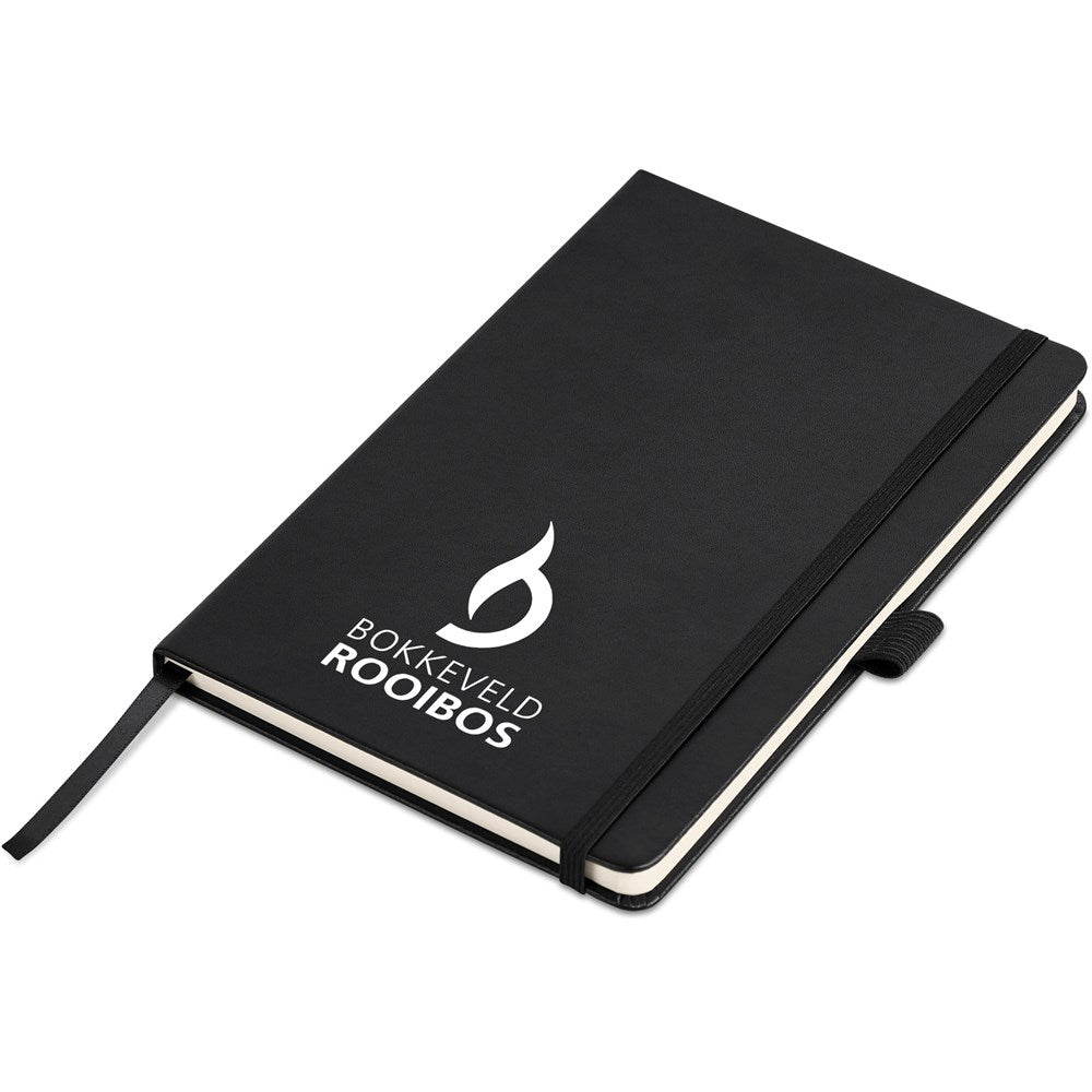 Altitude Stanford A5 Hard Cover Notebook - BLACK