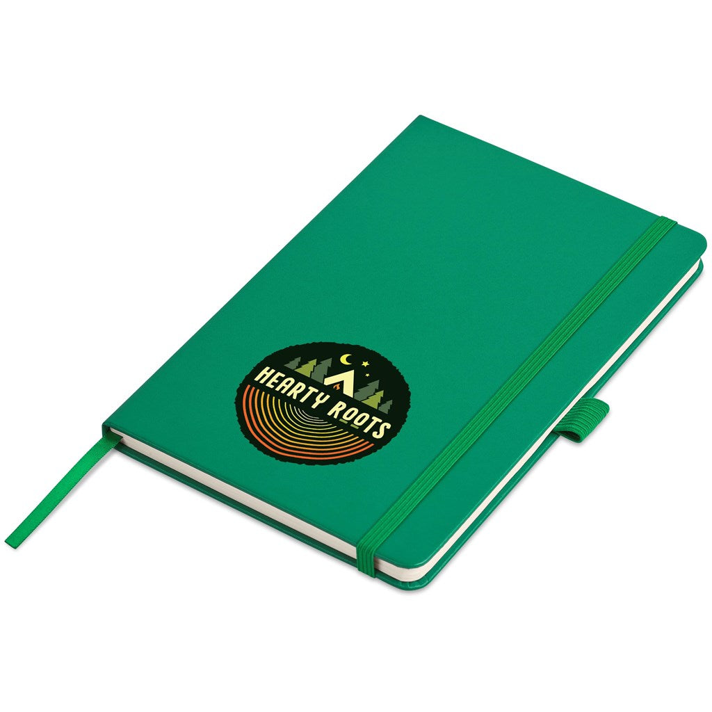 Altitude Stanford A5 Hard Cover Notebook - GREEN