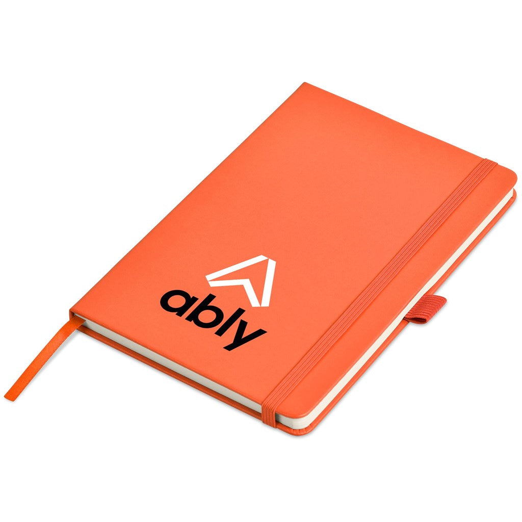 Altitude Stanford A5 Hard Cover Notebook - ORANGE