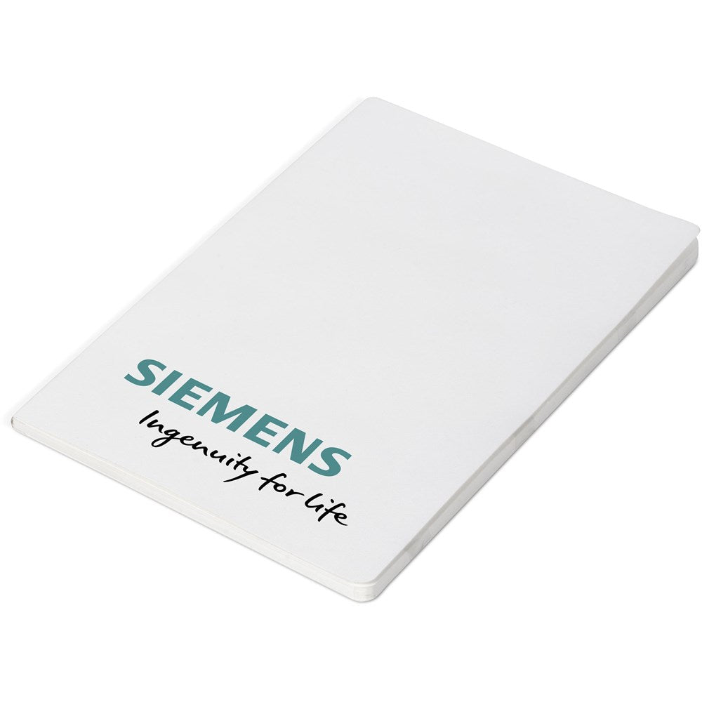 Altitude Jotter A5 Soft Cover Notebook - SOLID WHITE