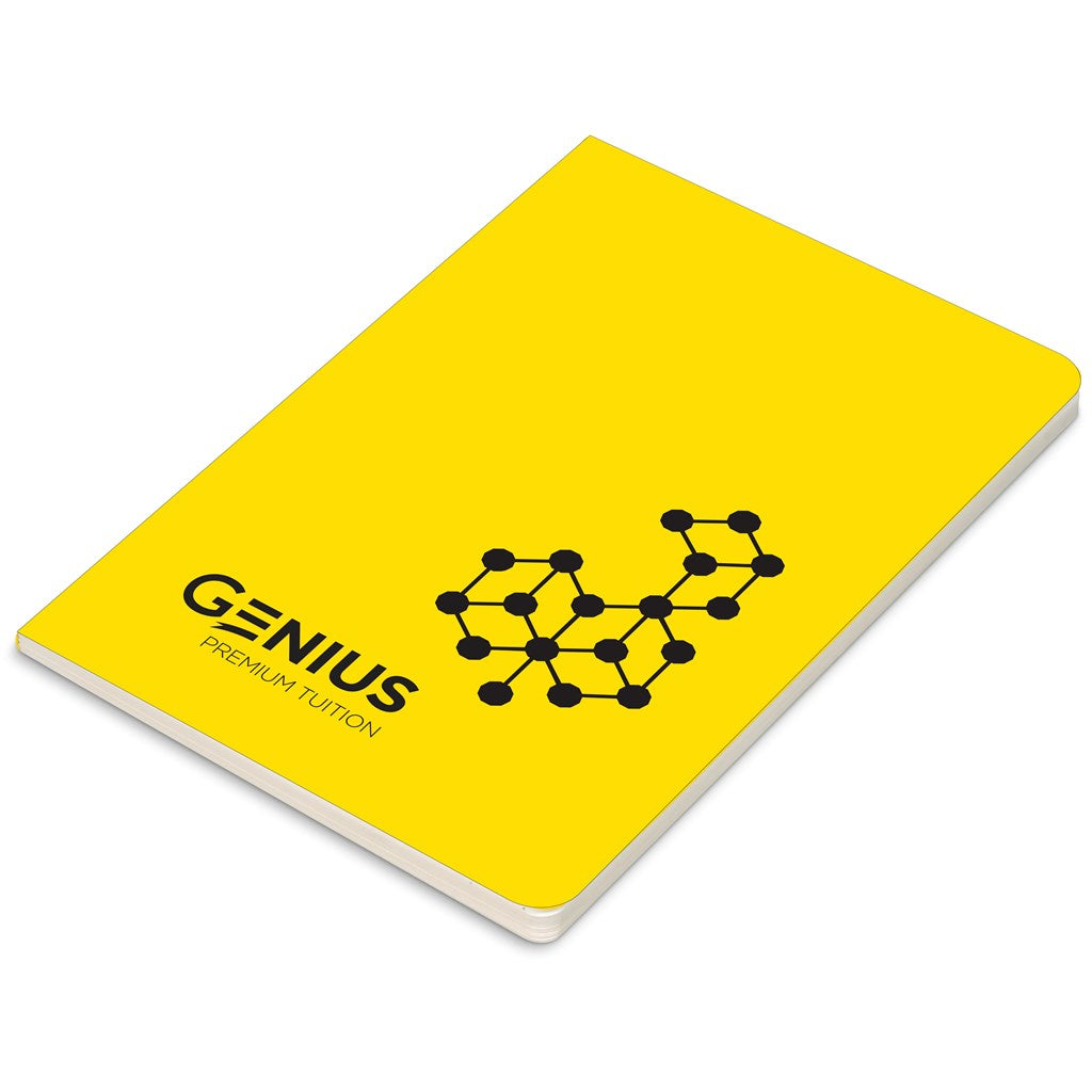 Altitude Jotter A5 Soft Cover Notebook - YELLOW