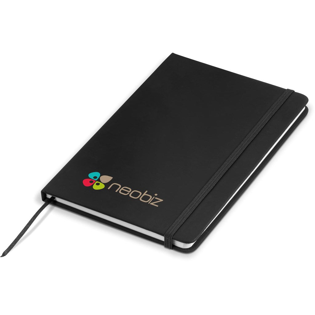 Altitude Omega A5 Hard Cover Notebook - BLACK