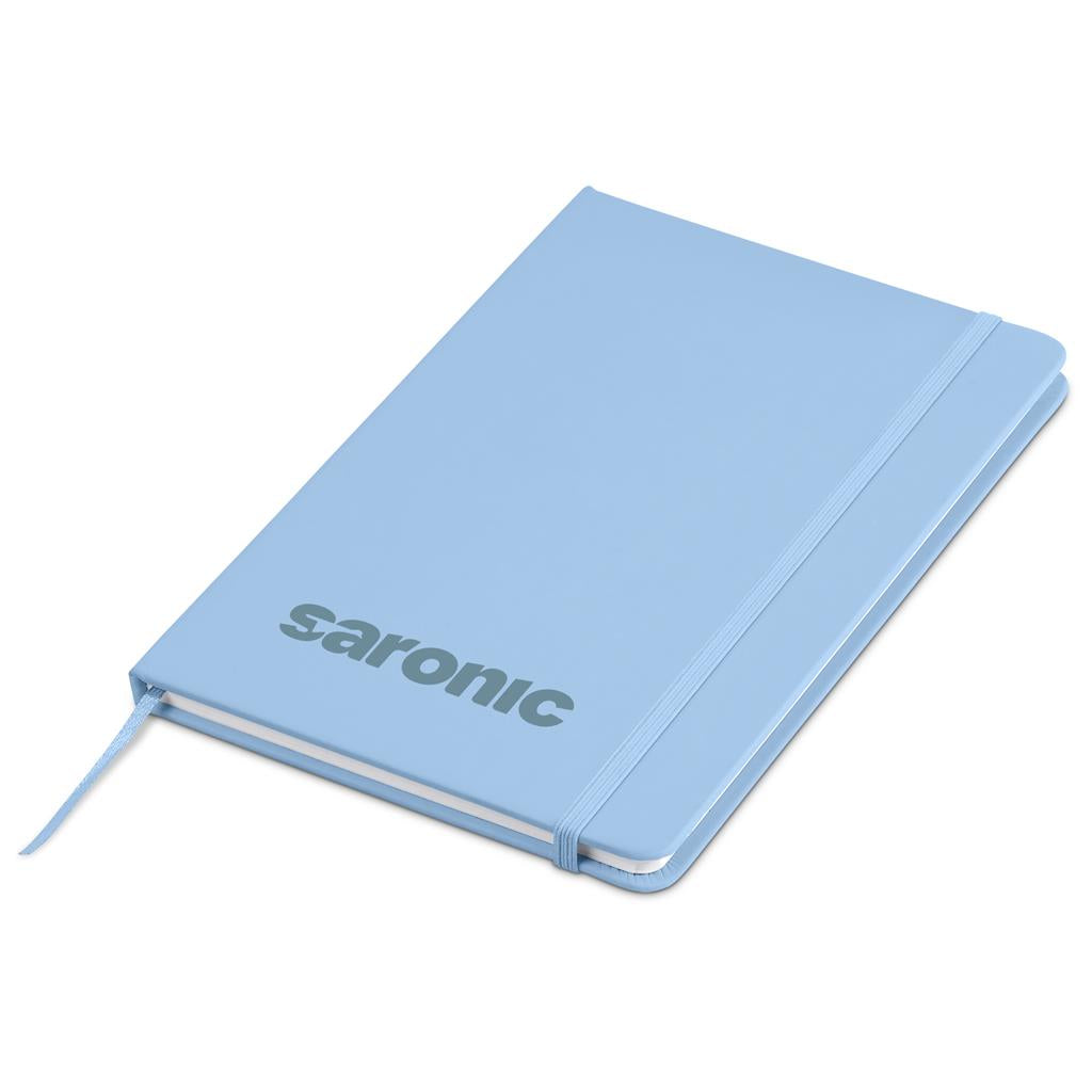 Altitude Omega A5 Hard Cover Notebook - LIGHT TURQUOISE