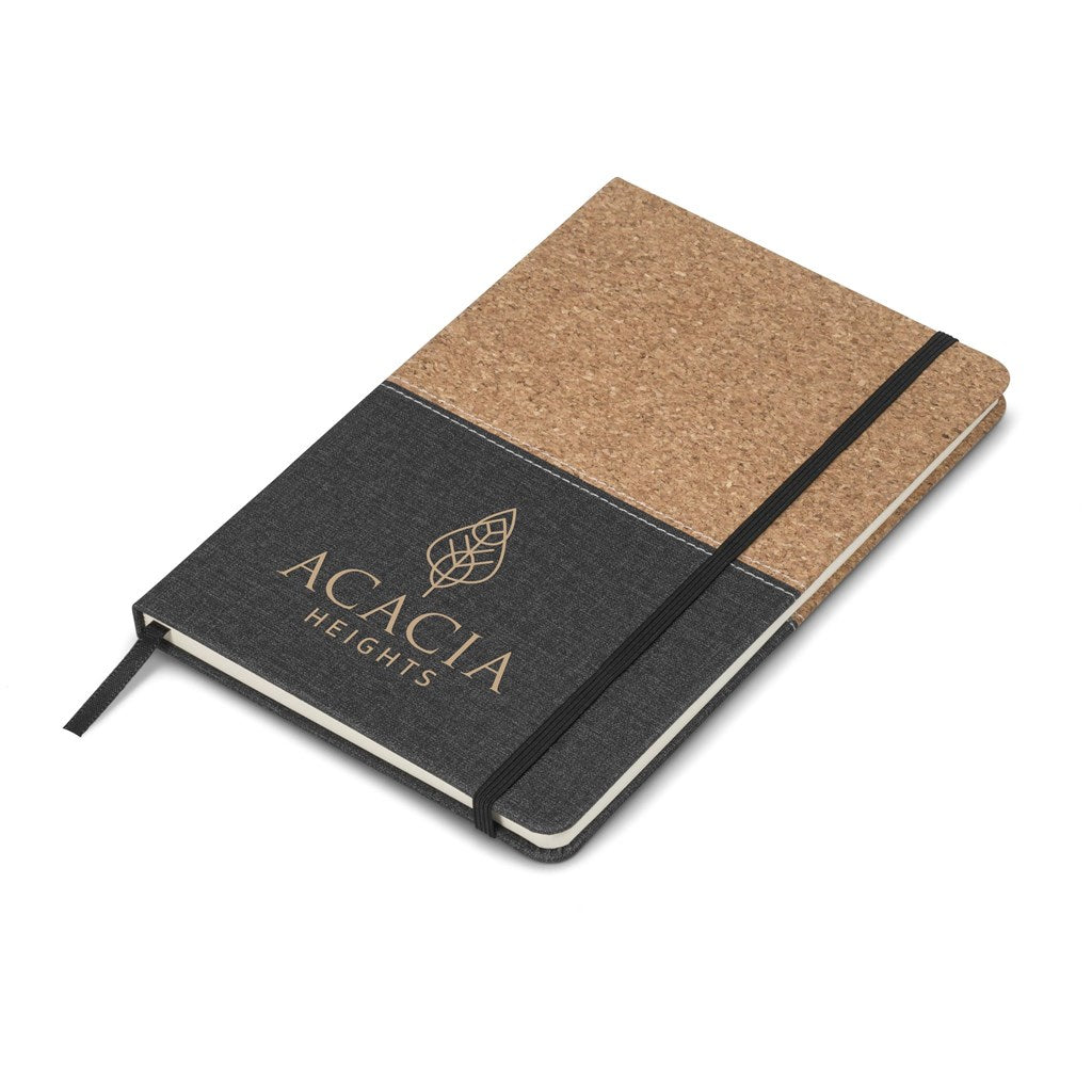 Altitude Synergy A5 Hard Cover Notebook - BLACK