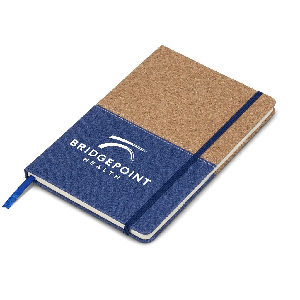 Altitude Synergy A5 Hard Cover Notebook - BLUE