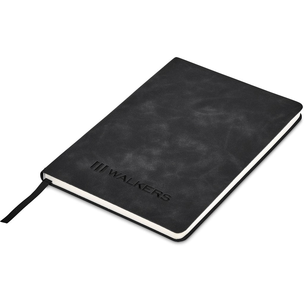 Altitude Charter A5 Soft Cover Notebook - BLACK