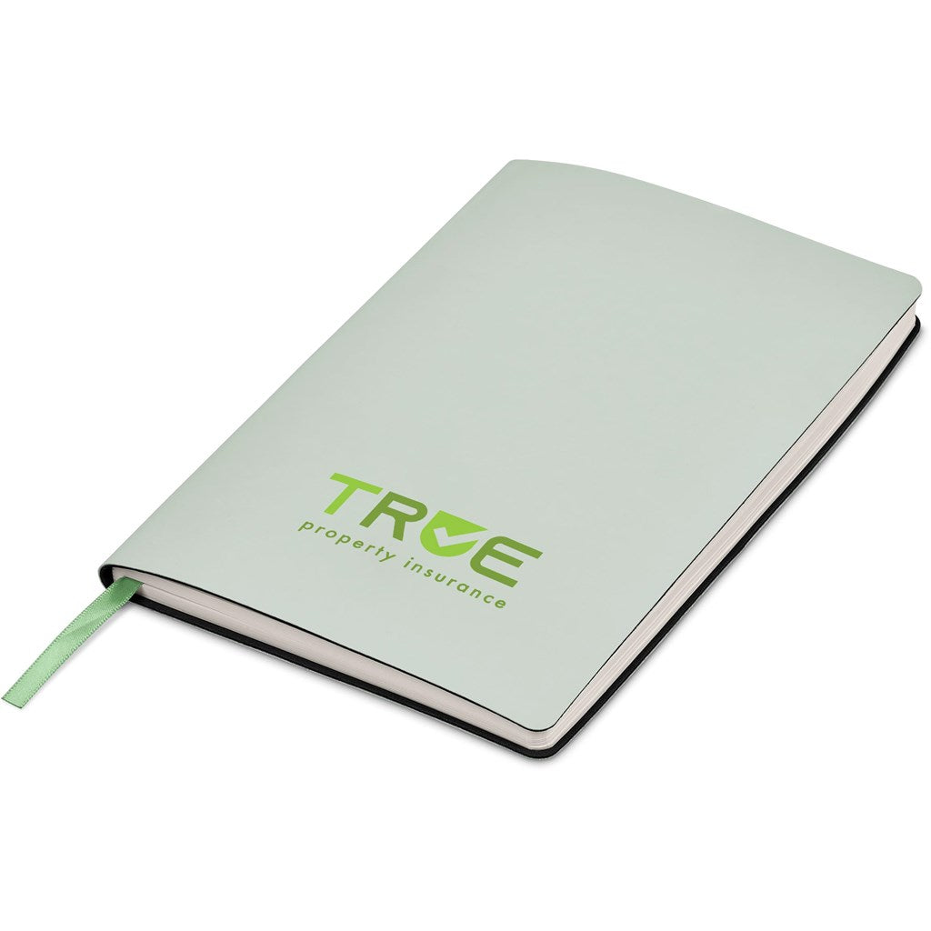 Altitude Vogue Burford A5 Soft Cover Notebook - LIGHT GREEN