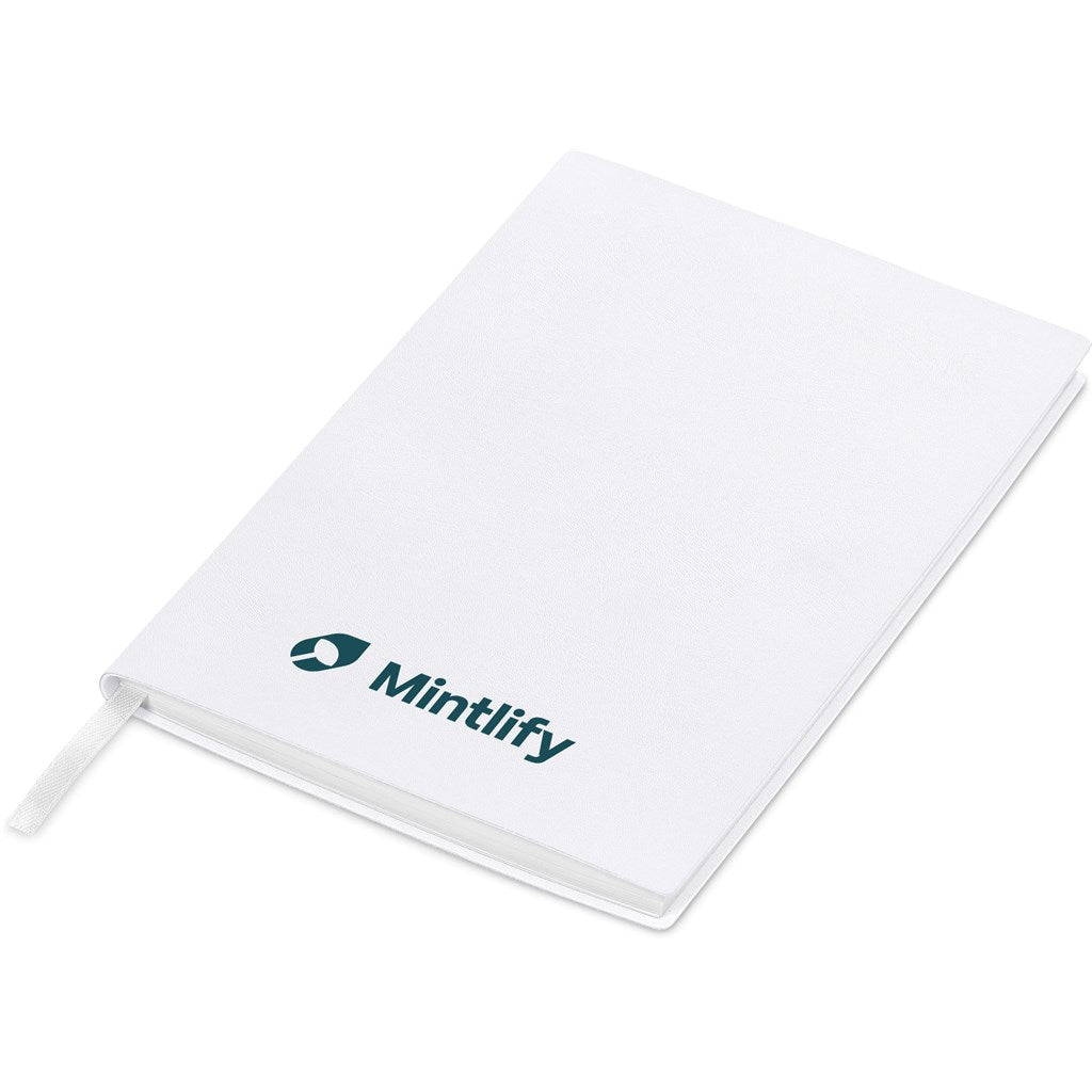 Altitude Siam A5 Soft Cover Notebook - SOLID WHITE
