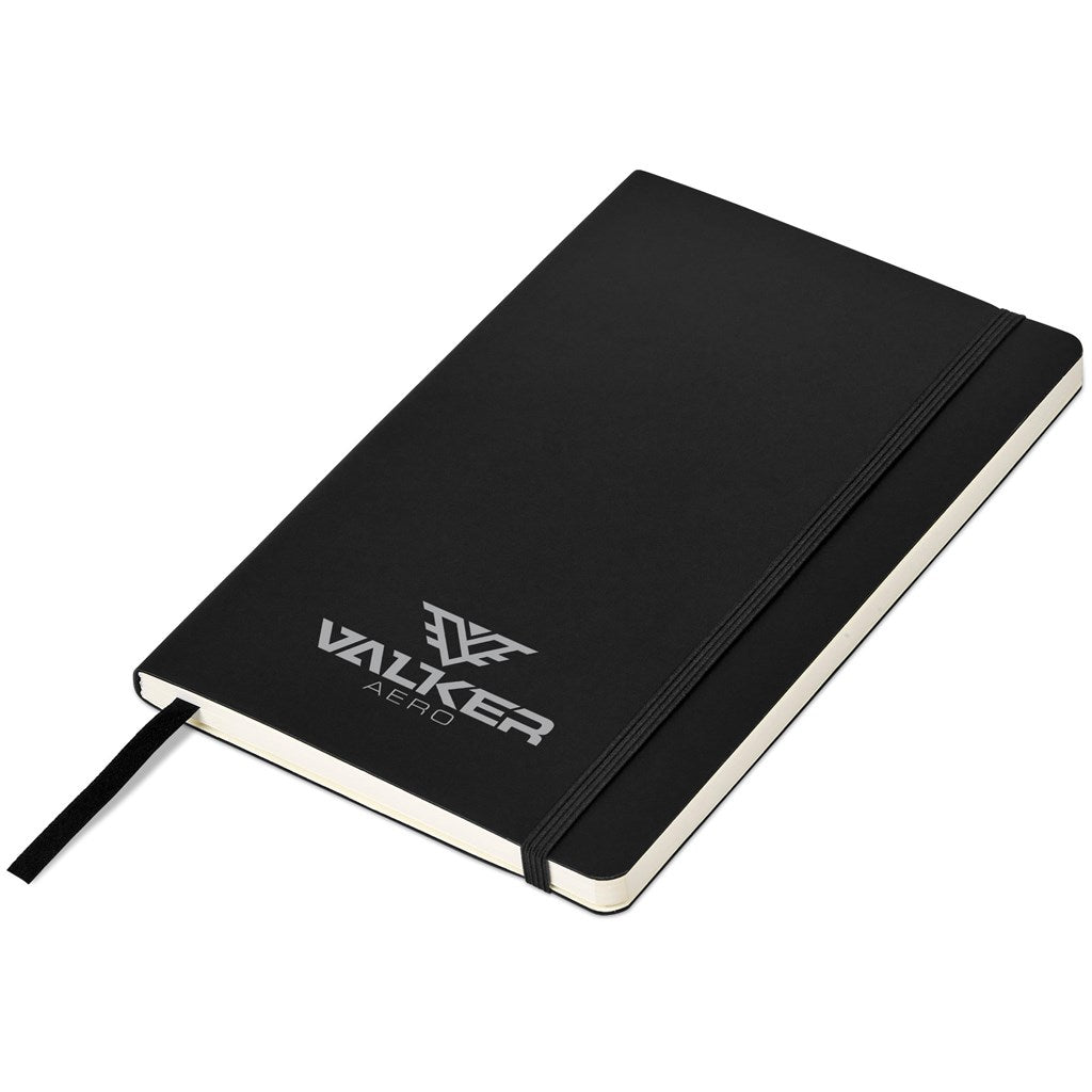 Altitude Hartford A5 Soft Cover Notebook - BLACK